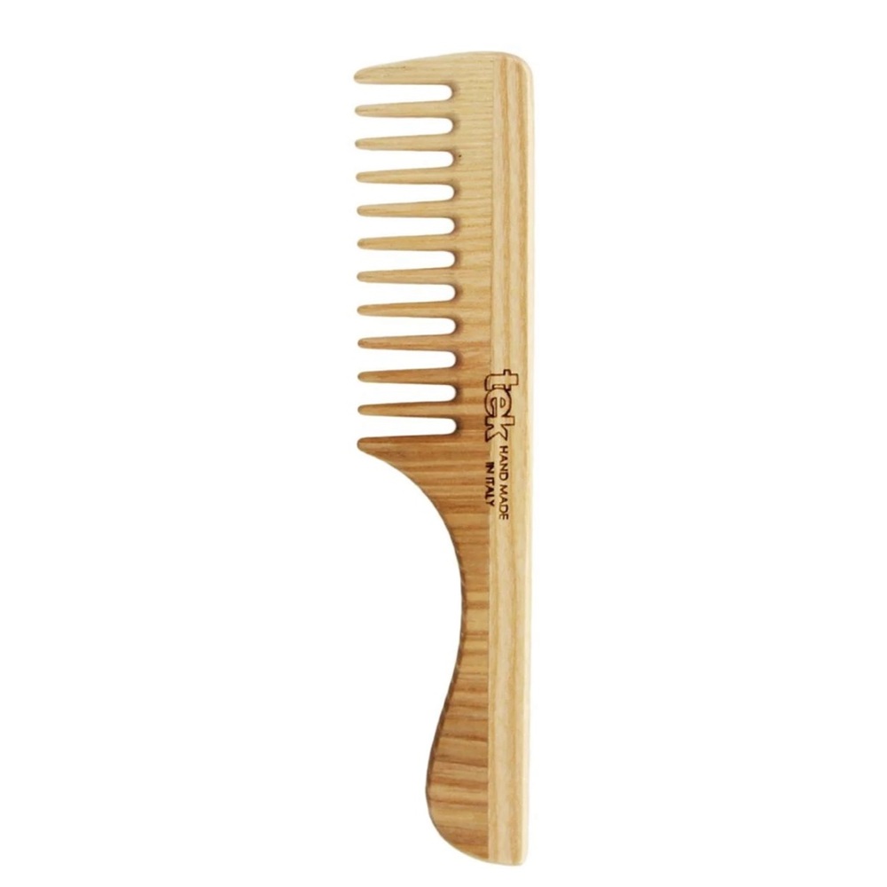 New TEK Comb with Handle + Wide Teeth